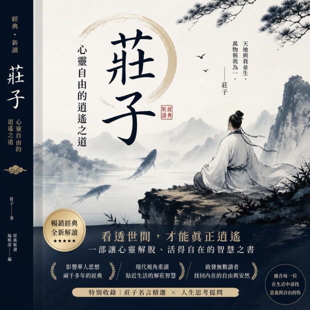 《莊子》道家經典書籍封面圖02