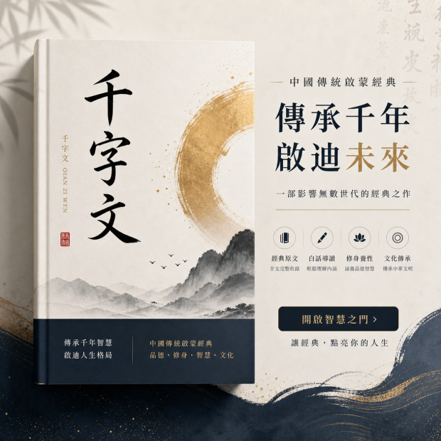 《千字文》傳統文化教材書籍封面