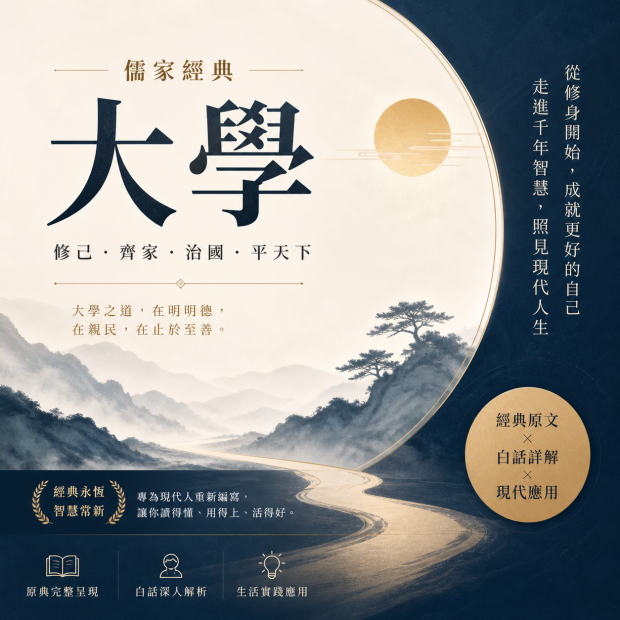 《大學》傳統文化教材書籍封面