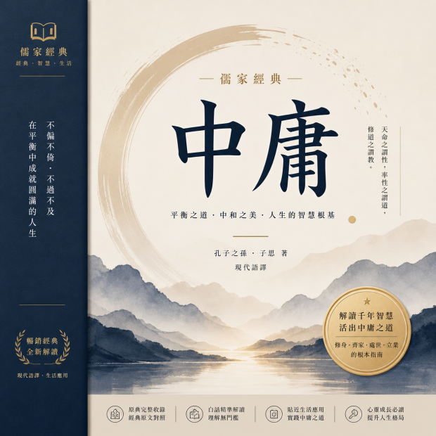 《中庸》傳統文化教材書籍封面圖02