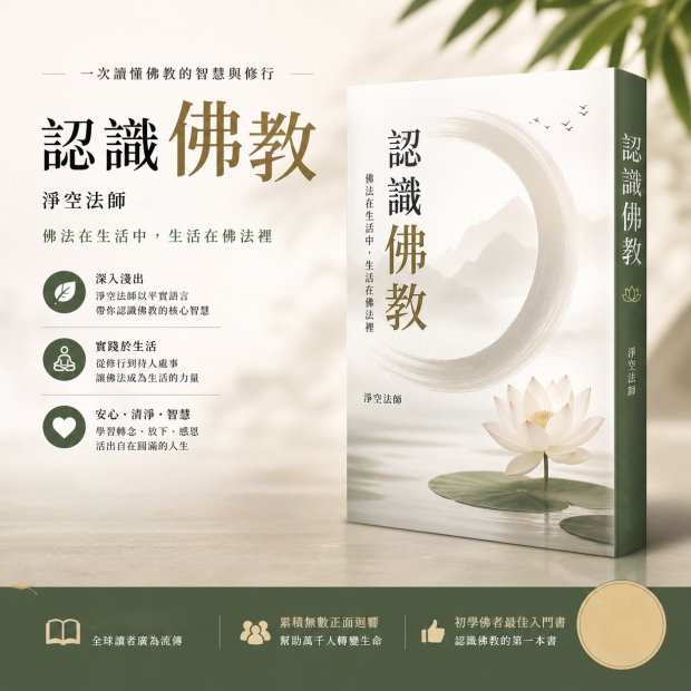 《認識佛教》佛學扎根系列書籍封面
